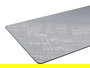 ASUS ROG Scabbard II Alfombrilla de ratón para juegos XXL, Tela con base antiderrapante, Color Gris Arctic Gray