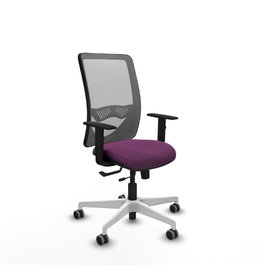 PIQUERAS Y CRESPO Silla de oficina Zulema Morado/Gris