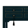 Ixia Consola Azul Madera 85 x 26 x 85 cm