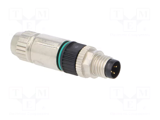 HARTING Conector Industrial M8 Macho 3 Pines Recto