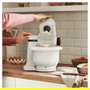 Bosch MUMS2AW00 Kitchen Machine Robot de Cocina, 700W, Serie 2, Color Blanco, 3.8L con Batidor, Amasador y Accesorios