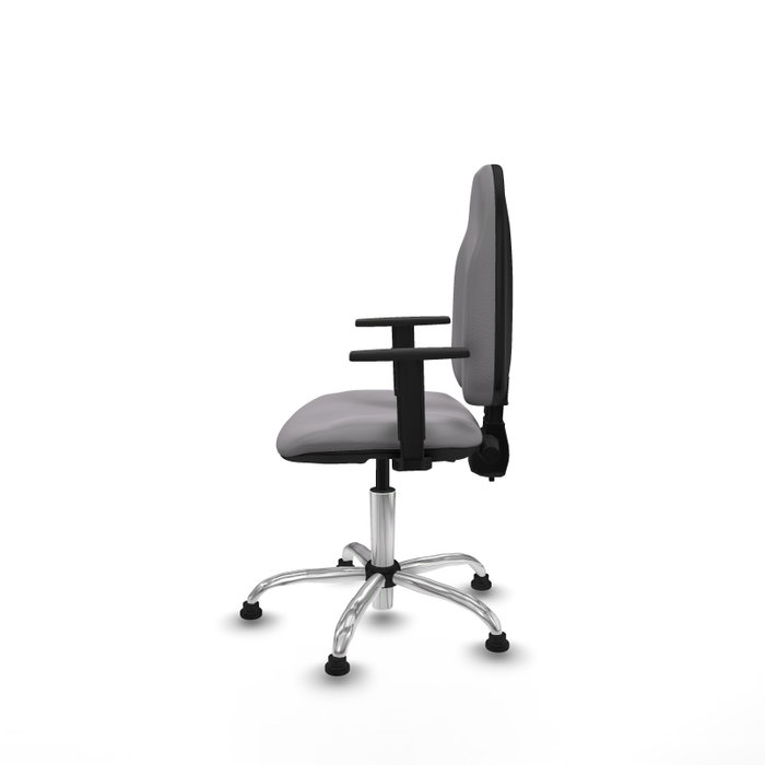 PIQUERAS Y CRESPO Silla de oficina Algarra Gris con Brazos 1D PIQUERAS Y CRESPO Silla de oficina Algarra Gris con Brazos 1D