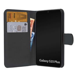 PEDEA Funda Libro Classic fr para Samsung Galaxy S25+ 5G, Cierre Magnético, Negro - 111600005