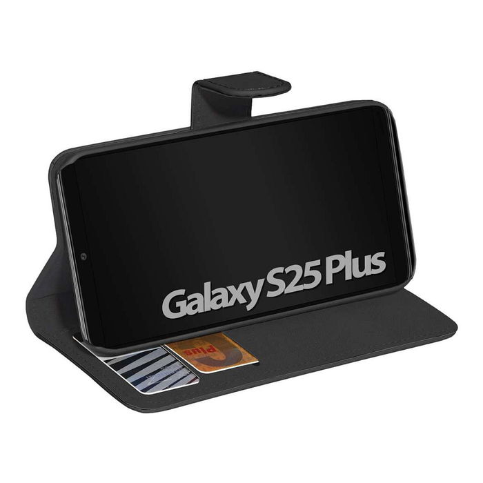 PEDEA Funda Libro Classic fr para Samsung Galaxy S25+ 5G, Cierre Magnético, Negro - 111600005