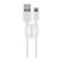Goobay Clips para cables blanco