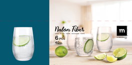 La Mediterranea Vaso Nalon Fiber 400cc