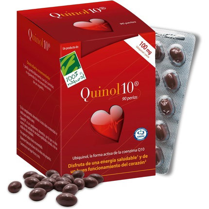 CIEN POR CIEN NATURAL QUINOL 10 100mg 90 perlas
