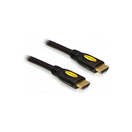 DELOCK Cable HDMI A/A St/St 2.0m HDMI 1.4 Macho/Macho Negro 10.2 Gbit/s