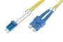 Digitus Cable de conexión de fibra óptica dúplex LC a SC OS2 2m