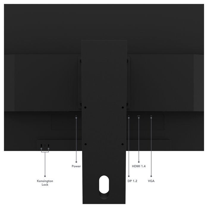 Lenovo ThinkVision E27-40 Monitor 27" Full HD IPS 100Hz 4ms VGA HDMI DisplayPort VESA Altavoces Negro