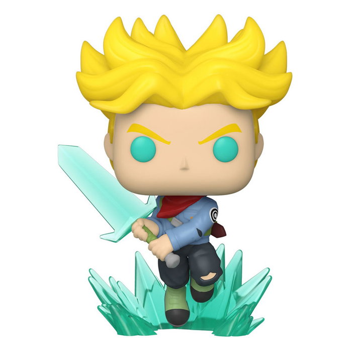 Funko Pop Dragon Ball Super Super Saiyan Trunks con espada