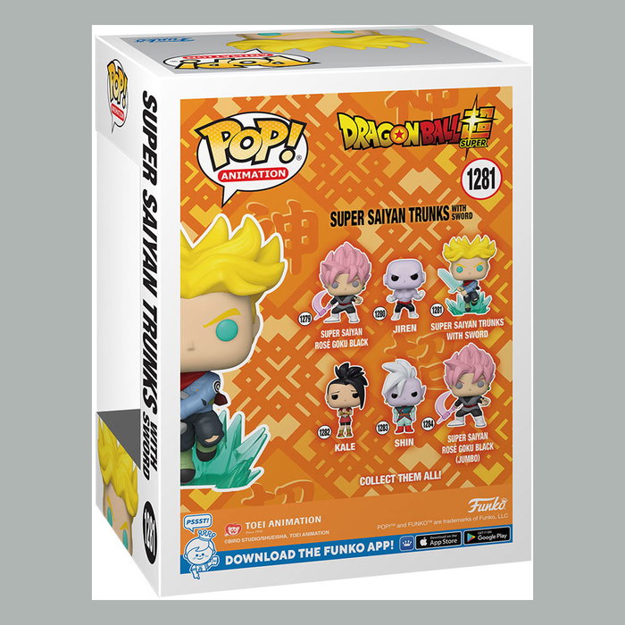 Funko Figura POP Dragon Ball Super Super Saiyan Trunks con Espada Funko Figura POP Dragon Ball Super Super Saiyan Trunks con Espada