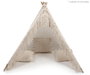 DKD Home Decor Tipi de Algodón y Mango Macramé Crudo