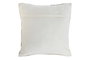 DKD Home Decor Cojín de Algodón Blanco Bordado a Mano 45x45 cm