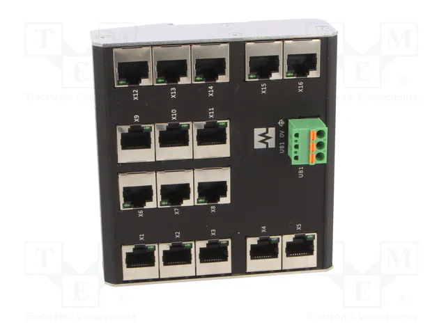 MURRELEKTRONIK Xenterra Switch Ethernet no administrado de 16 puertos MURRELEKTRONIK Xenterra Switch Ethernet no administrado de 16 puertos