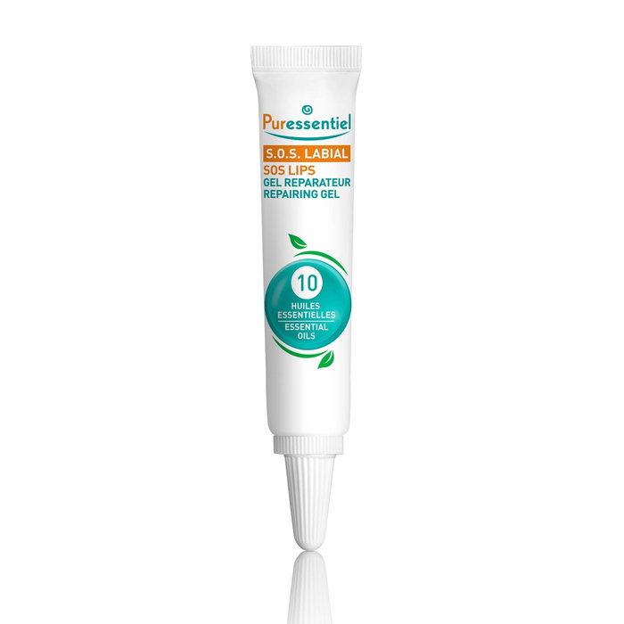 Puressentiel SOS Gel Labial Reparador con 10 Aceites Esenciales 5ml Puressentiel SOS Gel Labial Reparador con 10 Aceites Esenciales 5ml