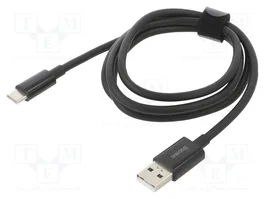 BASEUS Cable USB A a USB C 65W 1m Negro