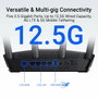 Asus RT-BE82U Router WiFi 7 Doble Banda 6500Mbps Negro