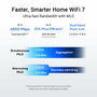 Asus RT-BE82U Router WiFi 7 Doble Banda 6500Mbps Negro
