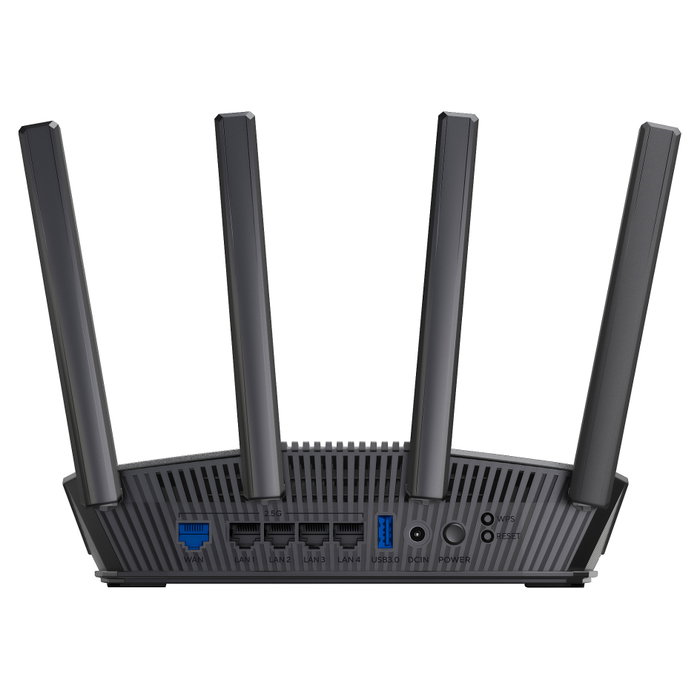 Asus RT-BE82U Router WiFi 7 Doble Banda 6500Mbps Negro