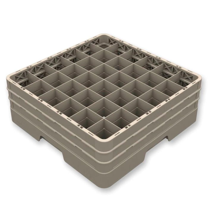VOLLRATH PUJADAS Cesta Almacenaje y Transporte Base + 3 Extensiones Altura 36 Divisiones 5610.36, Alto 200 mm, Apilable
