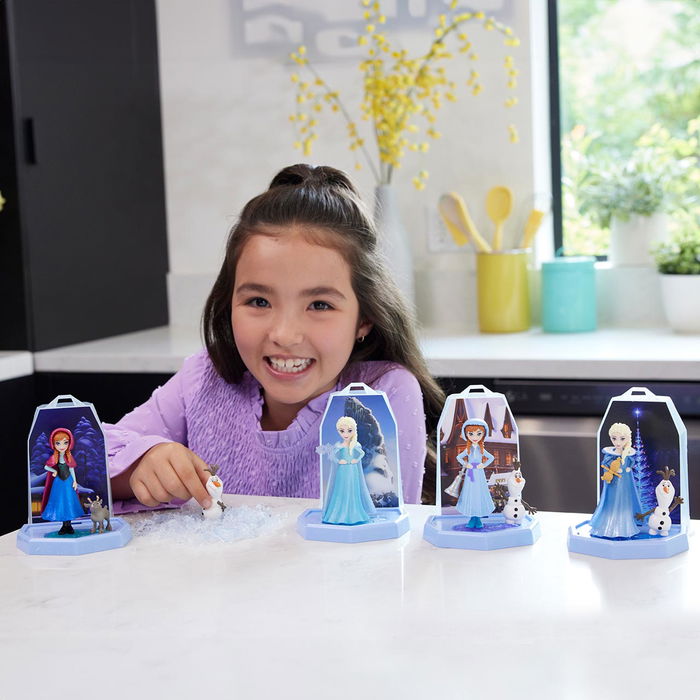 Mattel Muñeca Minis Squishy Ice Reveal HRN72 Disney Frozen Elsa Anna Olaf Sven +3 años