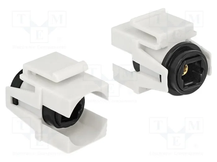 DeLOCK 86337 Módulo Keystone TOSLINK a TOSLINK Blanco DeLOCK 86337 Módulo Keystone TOSLINK a TOSLINK Blanco