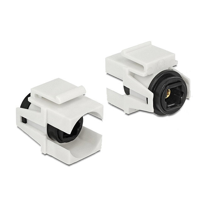 DeLOCK 86337 Módulo Keystone TOSLINK Blanco DeLOCK 86337 Módulo Keystone TOSLINK Blanco