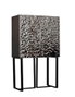 DKD Home Decor Aparador de Metal y Acero Plateado