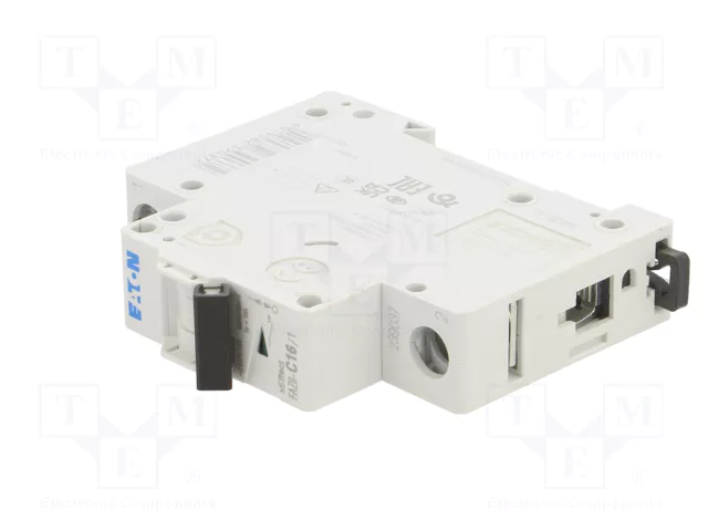 EATON ELECTRIC FAZ6-C16/1 Interruptor magnetotérmico 16A 1P 6kA EATON ELECTRIC FAZ6-C16/1 Interruptor magnetotérmico 16A 1P 6kA