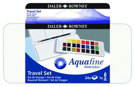 Acuarelas Daler Rowney Aquafine Estuche De 24