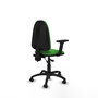 PIQUERAS Y CRESPO Silla de oficina Aýna Verde con Brazos 2D