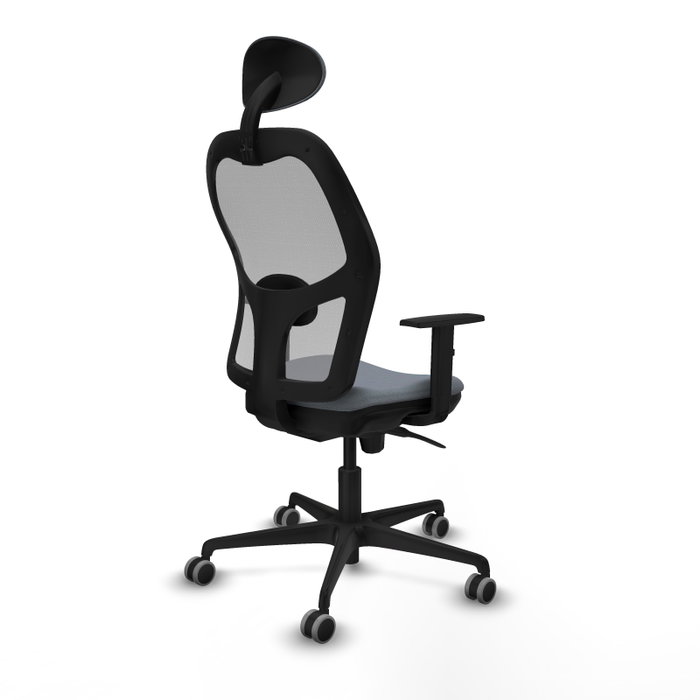 PIQUERAS Y CRESPO Silla de oficina Jorquera Gris con Mecanismo Sincro PIQUERAS Y CRESPO Silla de oficina Jorquera Gris con Mecanismo Sincro