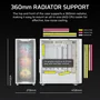 Corsair 3200D RS ARGB Blanco