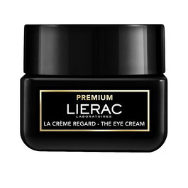 LIERAC Premium Crema Contorno de Ojos Antiedad 20 ml - 95% Ingredientes Naturales - Corrige Arrugas y Líneas - Para Todo Tipo de Piel, Incluida Sensible - Textura Bálsamo