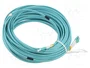 GOOBAY Latiguillo de fibra óptica OM3 Duplex LC/UPC a LC/UPC 20m