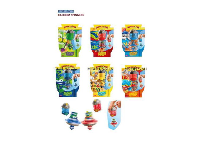 Magic Box Superthings Kazoom Power Spinners Peonza, Modelos Surtidos