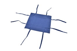 DKD Home Decor Cesta Mediterraneo Azul Rojo Algodon 16 x 10 x 16 cm (6 Unidades)