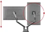 One For All DM 7210 Soporte Doble para Monitor Negro