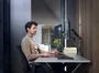 One For All DM 7210 Soporte Doble para Monitor Negro