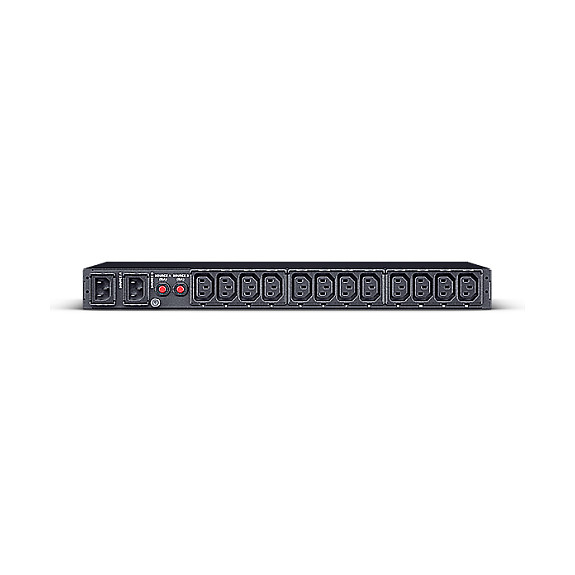 CyberPower PDU24004 PDU Gestionado Conmutado Metered ATS 12A 8 Tomas C13 1U Negro