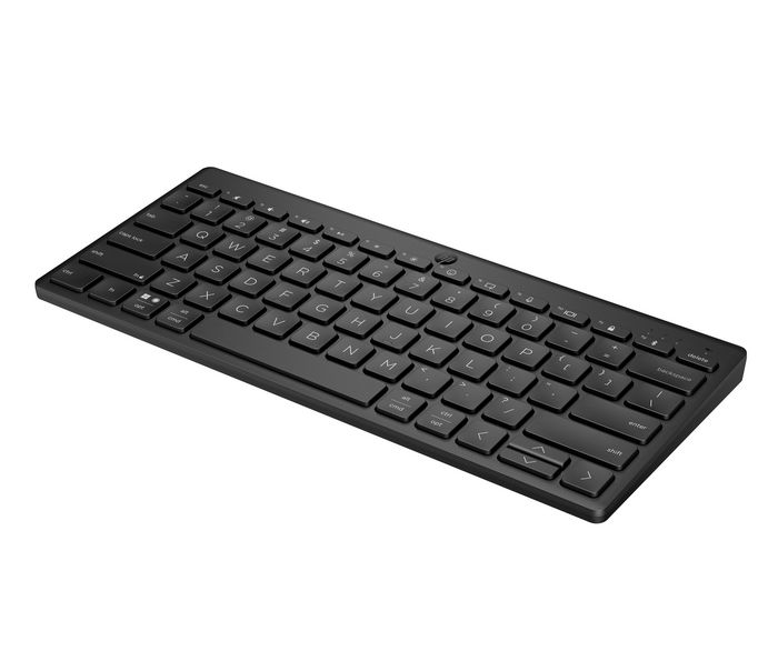 HP 355 Compact Multi UK Teclado Inalámbrico Compacto y Confortable con Conectividad Multi-dispositivo para Escritorio y Portátil