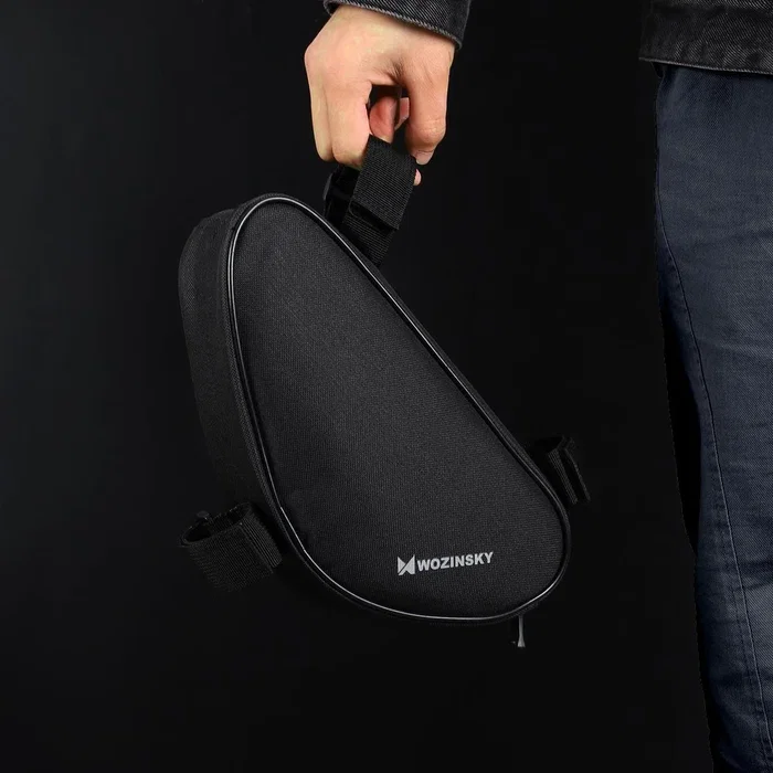 Wozinsky Bolsa de bicicleta para cuadro 1,5 L Negro Wozinsky Bolsa de bicicleta para cuadro 1,5 L Negro