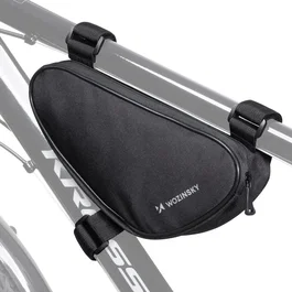 Wozinsky Bolsa de bicicleta para cuadro 1,5 L Negro