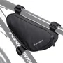 Wozinsky Bolsa de bicicleta para cuadro 1,5 L Negro