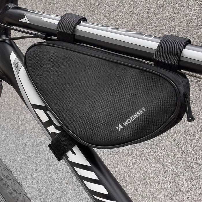 Wozinsky Bolsa de bicicleta para cuadro 1,5 L Negro Wozinsky Bolsa de bicicleta para cuadro 1,5 L Negro