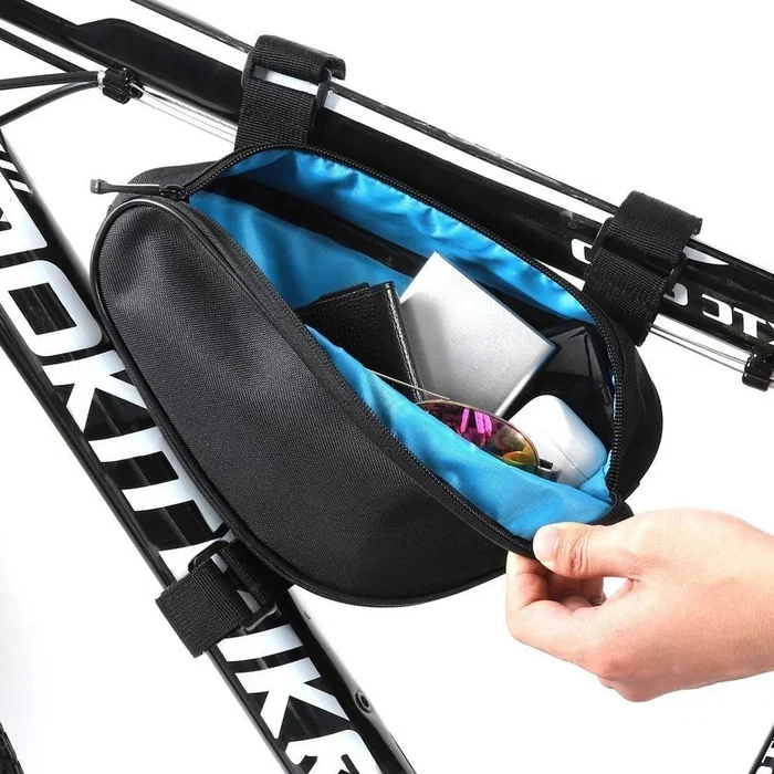 Wozinsky Bolsa de bicicleta para cuadro 1,5 L Negro Wozinsky Bolsa de bicicleta para cuadro 1,5 L Negro