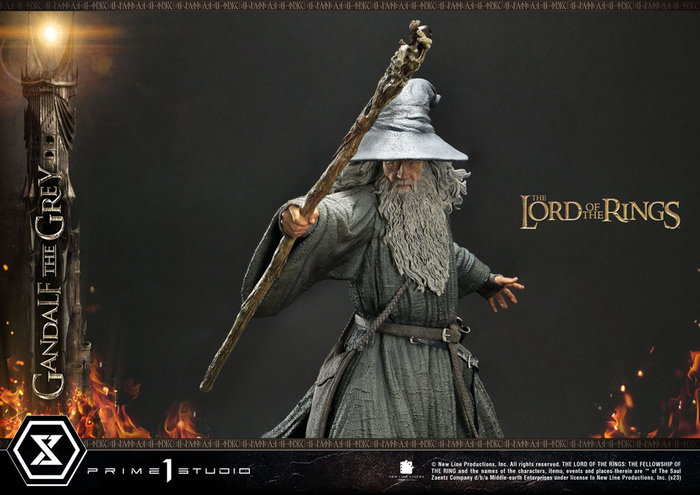 El Señor de los Anillos Estatua 1/4 Gandalf El Gris 61 cm