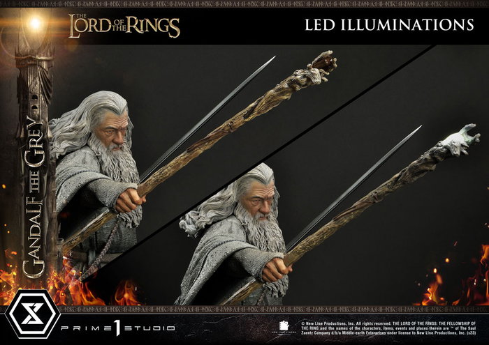 El Señor de los Anillos Estatua 1/4 Gandalf El Gris 61 cm