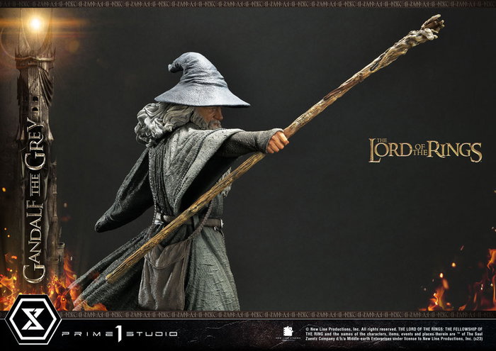 El Señor de los Anillos Estatua 1/4 Gandalf El Gris 61 cm